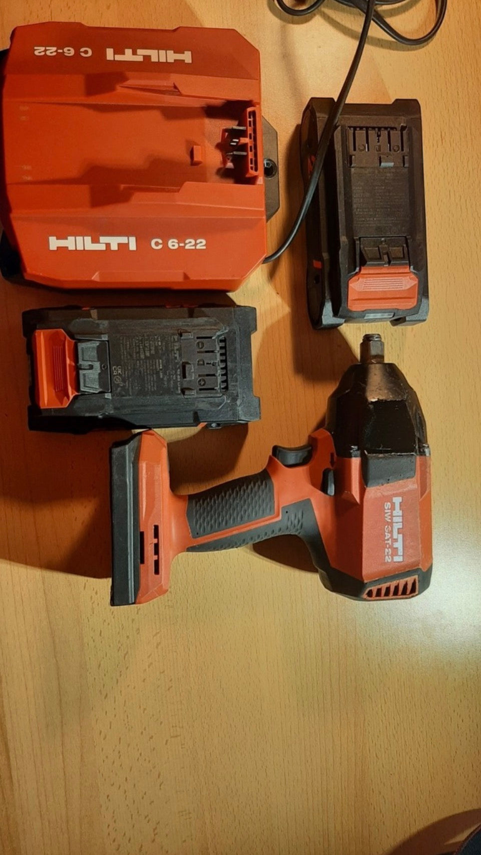 HILTI SIW 6-22 NURON – akkumulátoros ütvecsavarozó