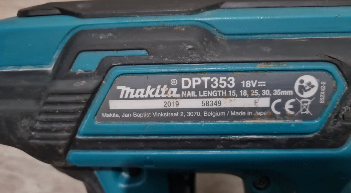 Makita DPT353Z – 18V LXT akkus tűszegező