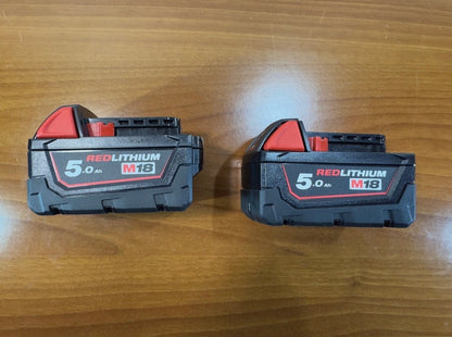 Milwaukee M18 FMTIW2F12 FUEL 1/2” ütvecsavarozó készlet – 2×5.0Ah akkumulátorral + M12-18FC gyorstöltővel