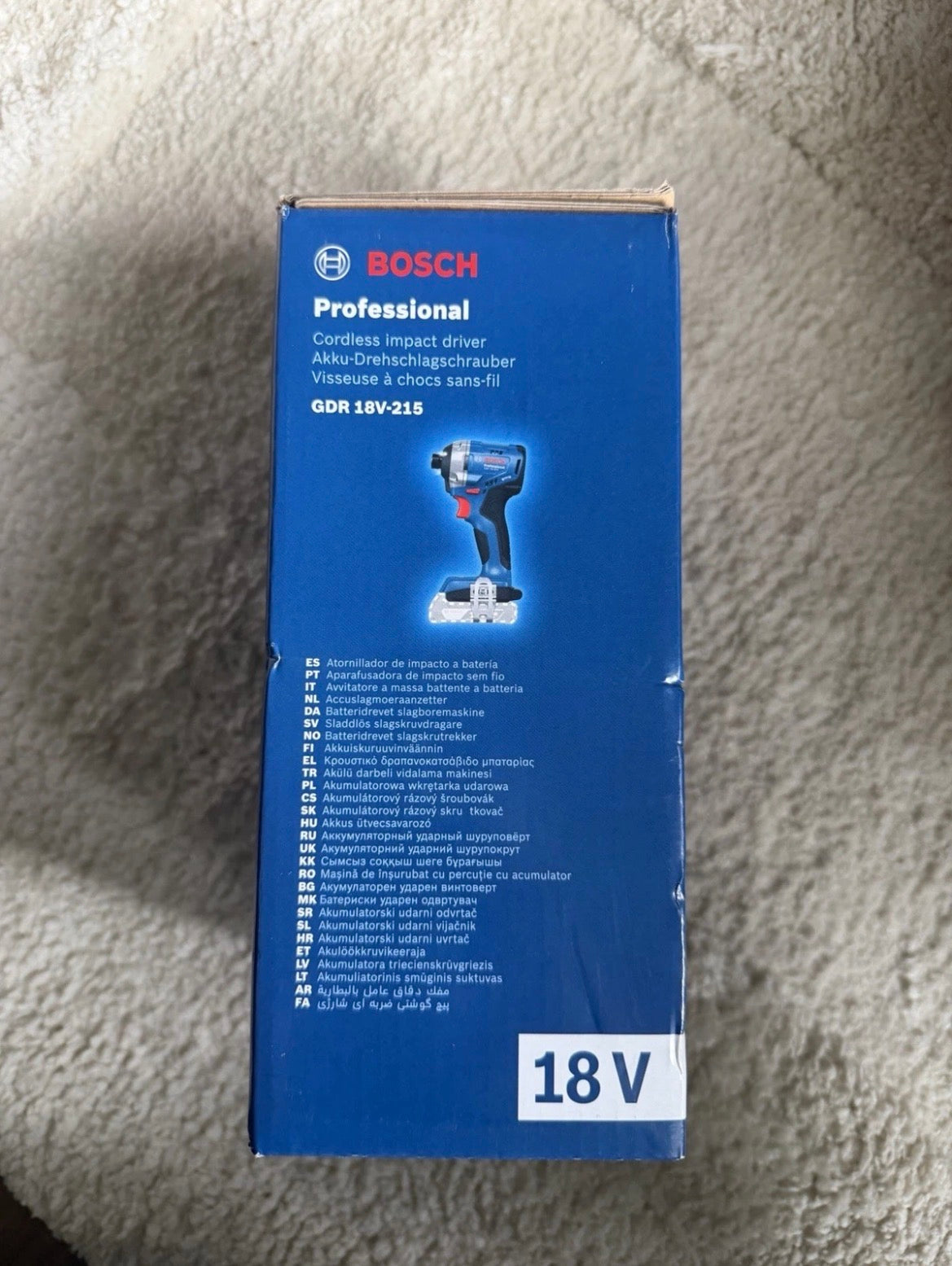 Bosch GDR 18V-215 – 18V XR szénkefe nélküli ütvecsavarozó