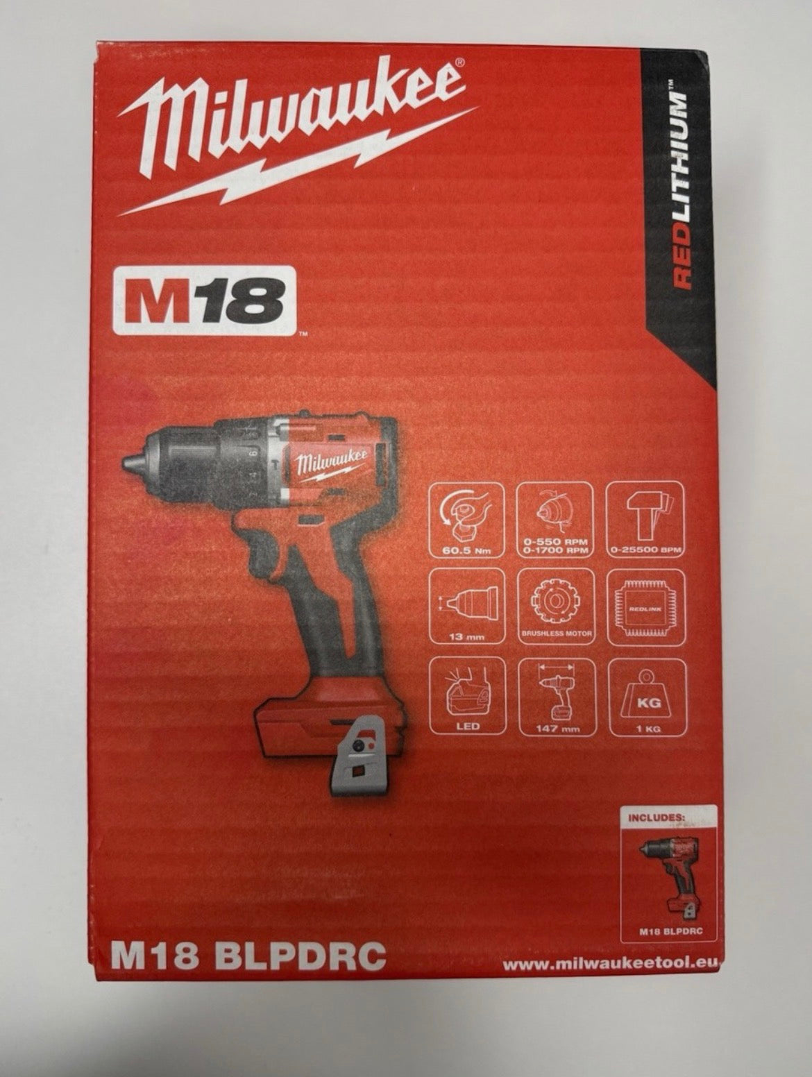 Milwaukee M18 BLPDRC – 18V akkumulátoros ütvefúró-csavarozó