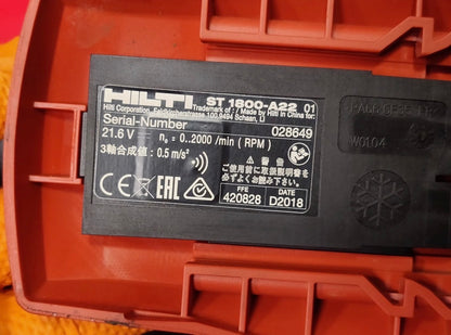 HILTI ST 1800-A22 – akkus fémszerkezet csavarhúzó