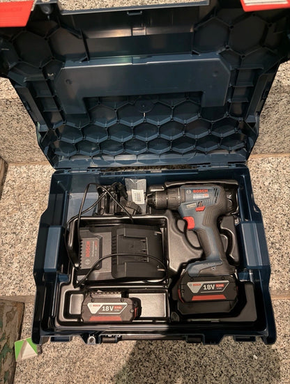 Bosch Professional GSR 18V-90 C akkus fúró-csavarozó – Akkuval