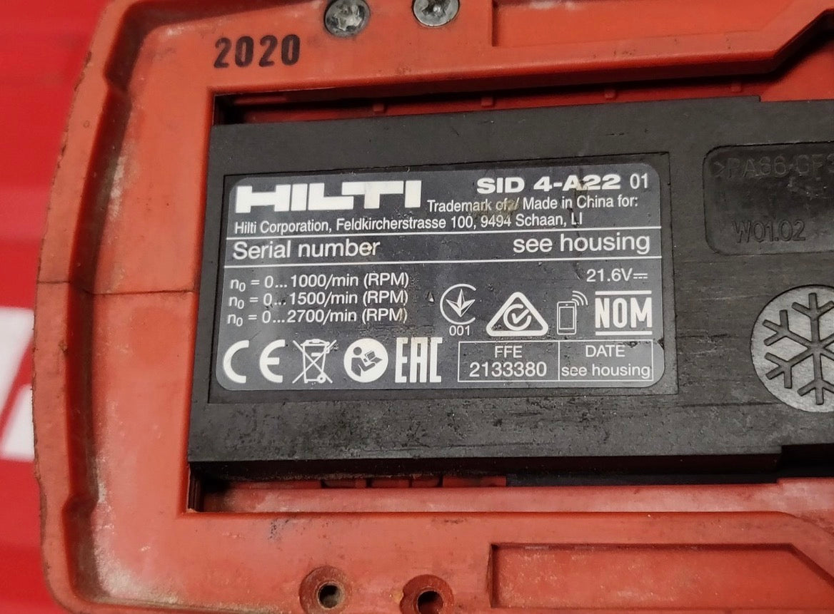HILTI SID 4-A22 – ütvecsavarozó