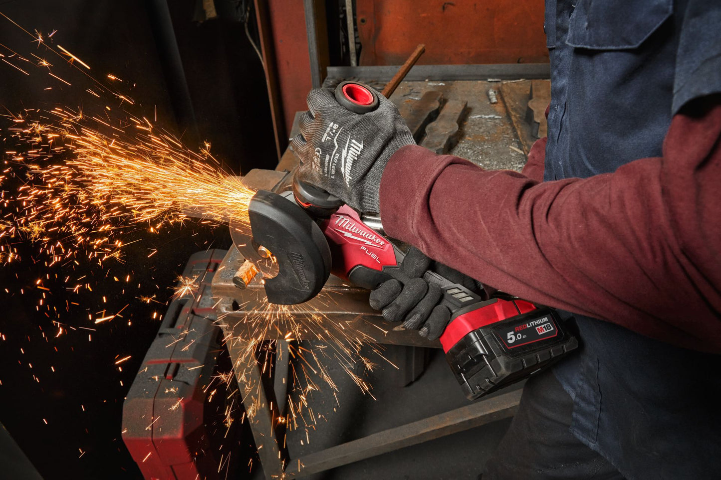 Milwaukee M18 FSAG125X-0X M18 FUEL™ 125 mm Akkumulátoros Sarokcsiszoló – Alapgép