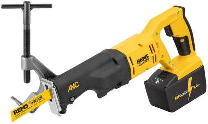 REMS TIGER 22 V VE SET Akkumulátoros Csővágó Fűrész