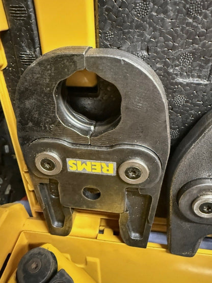 REMS Mini Press S 22V 15–35 mm pofás présszerszámkészlet (Mapress 6)