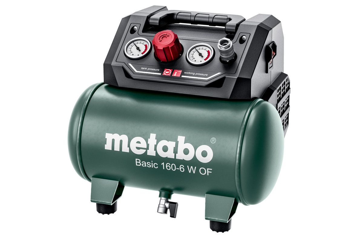 Metabo BASIC 160-6 W 8 bar Kompresszor – 0,9 kW, 6 Liter