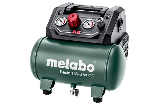 Metabo BASIC 160-6 W 8 bar Kompresszor – 0,9 kW, 6 Liter