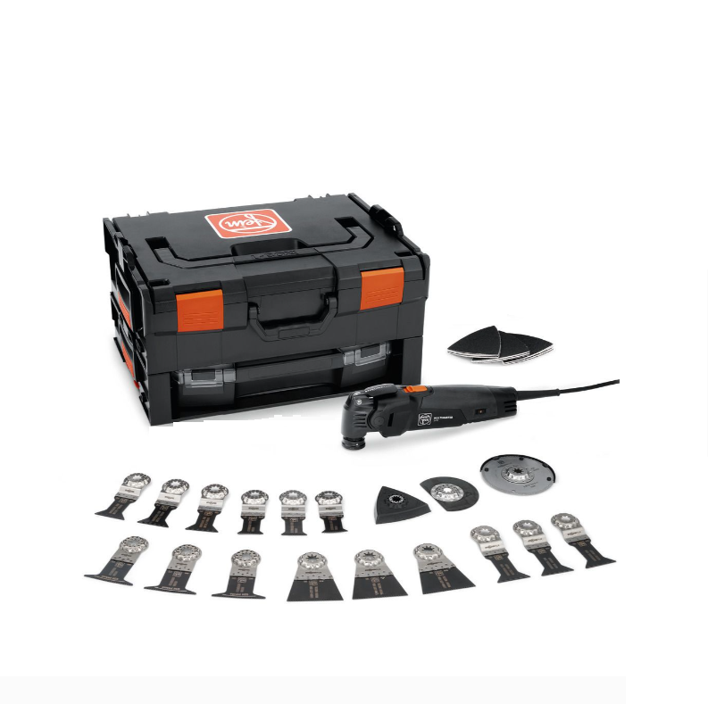 FEIN MULTIMASTER MM 500 Plus Black Edition Tartozékokkal, L-BOXX Tárolókofferben