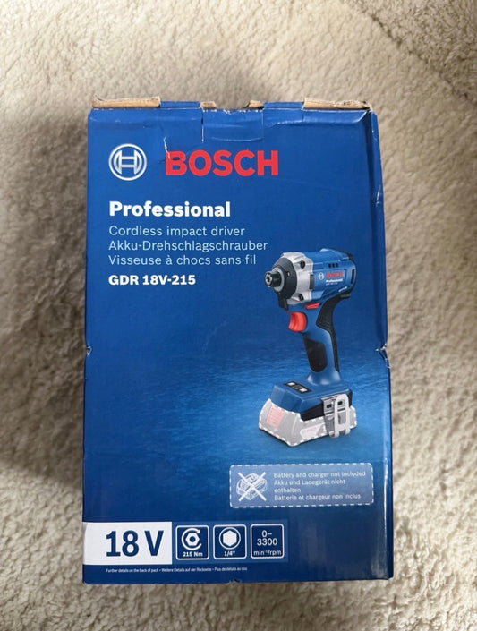 Bosch GDR 18V-215 – 18V XR szénkefe nélküli ütvecsavarozó