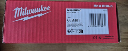 Milwaukee M18 BHG-0 – 18V akkus hőlégfúvó + 5.5Ah akkumulátor