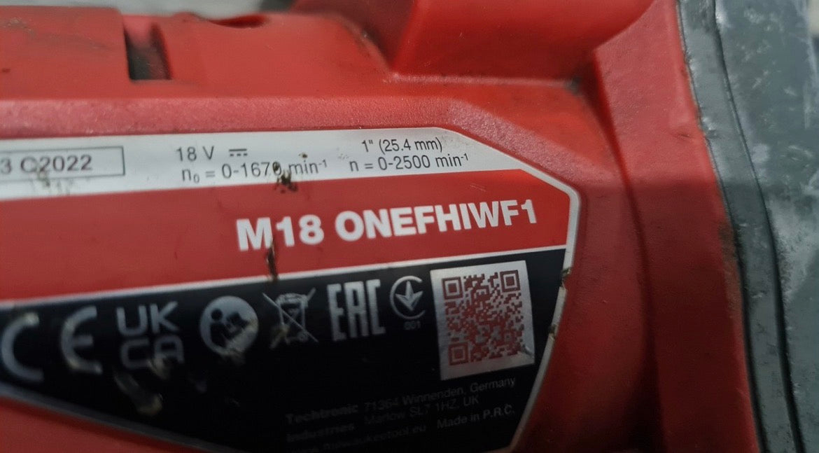 Milwaukee M18 ONEFHIWF1-0 – 18V 1” FUEL ütvecsavarozó