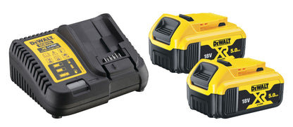 DeWalt DCG405P2SET 18 V XR Akkus Sarokcsiszoló és Ütvecsavarozó Készlet