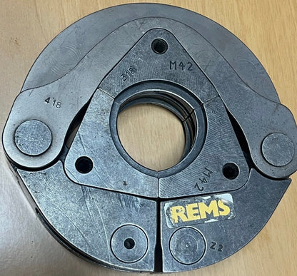 REMS M42 + M54 + Z2 – M-profilú krimpelőgyűrű / présgyűrű készlet (Akku-Press kompatibilis)