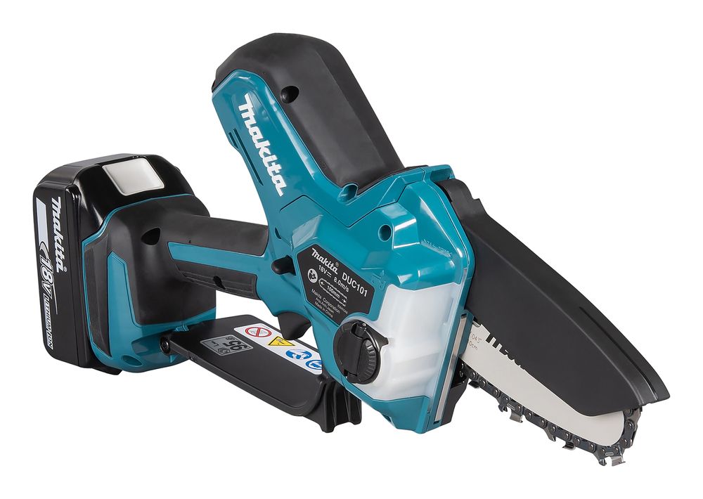 Makita DUC101RF01 18 V Akkumulátoros Ágvágó Fűrész – 1×3,0 Ah Akkumulátorral + Töltő + Lánckészlet