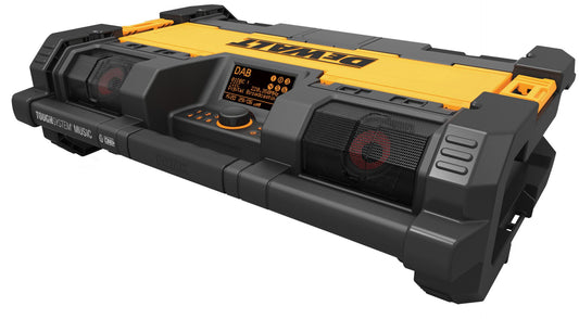 DeWalt TOUGHSYSTEM DWST1-75659-QW Akkumulátoros és Hálózati Rádió Beépített Töltővel