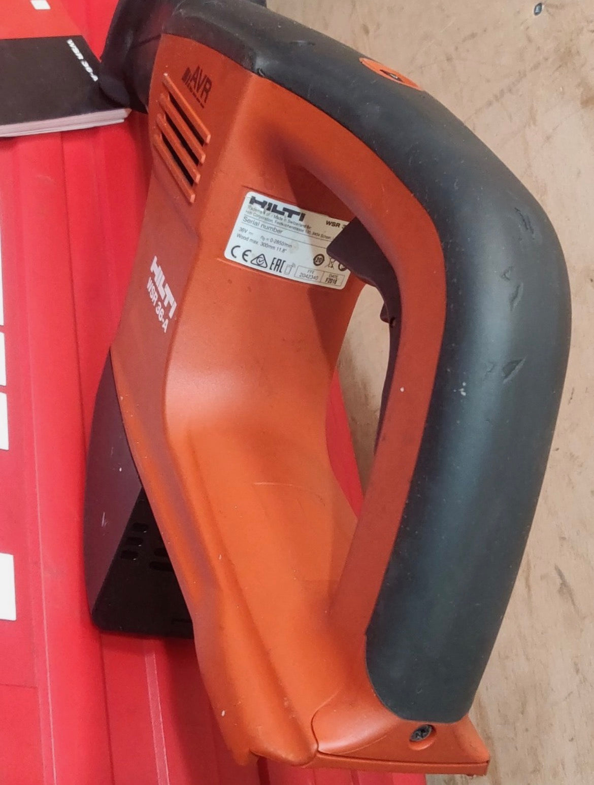 Hilti WSR 36-A – akkus orsófűrész