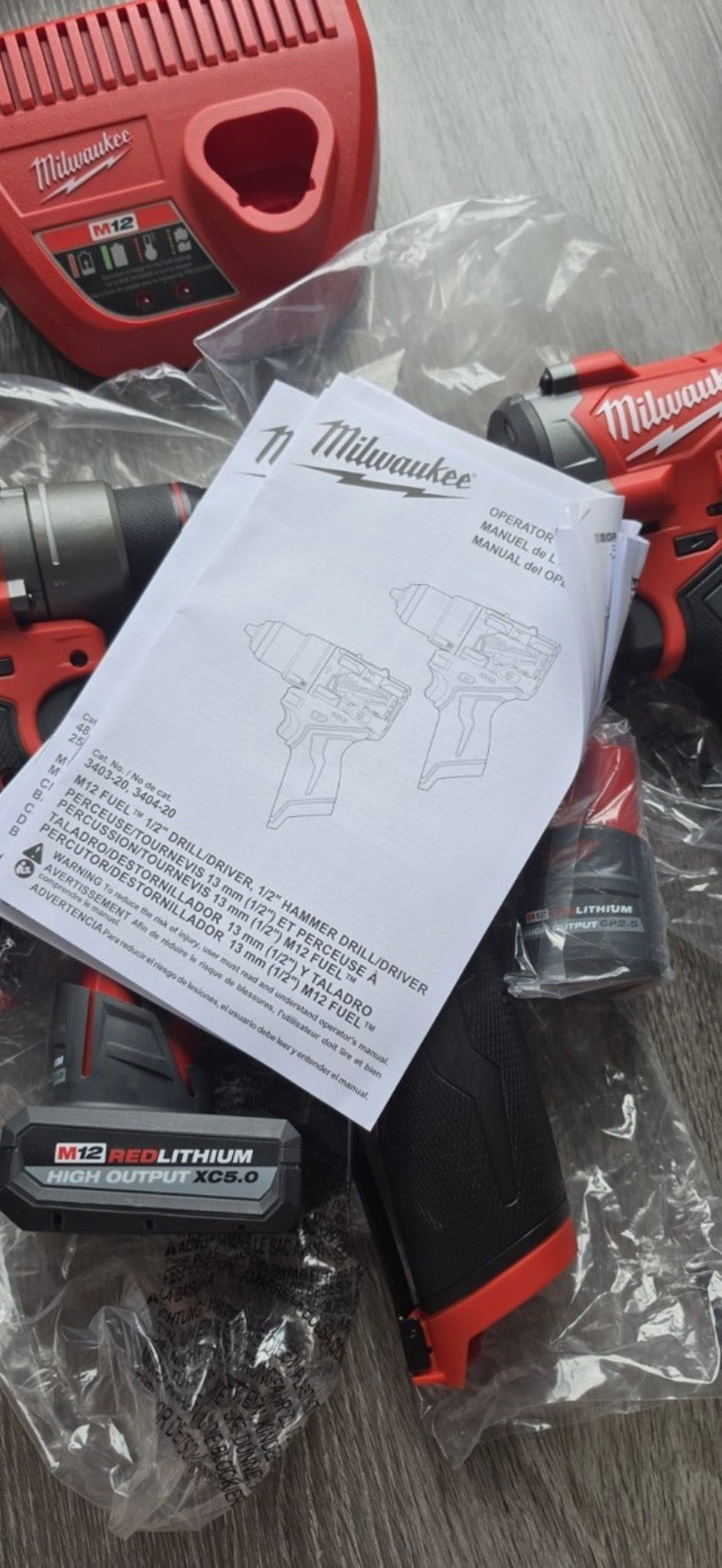 Milwaukee 3424-23 – M12 FUEL 3 szerszámos kombinált készlet