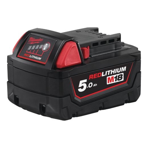 Milwaukee M18B5 Li-Ion 5 Ah csere akkumulátor