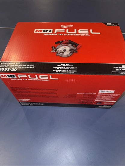Milwaukee 2833-20 M18 FUEL™ 6-1/2" Akkumulátoros Körfűrész