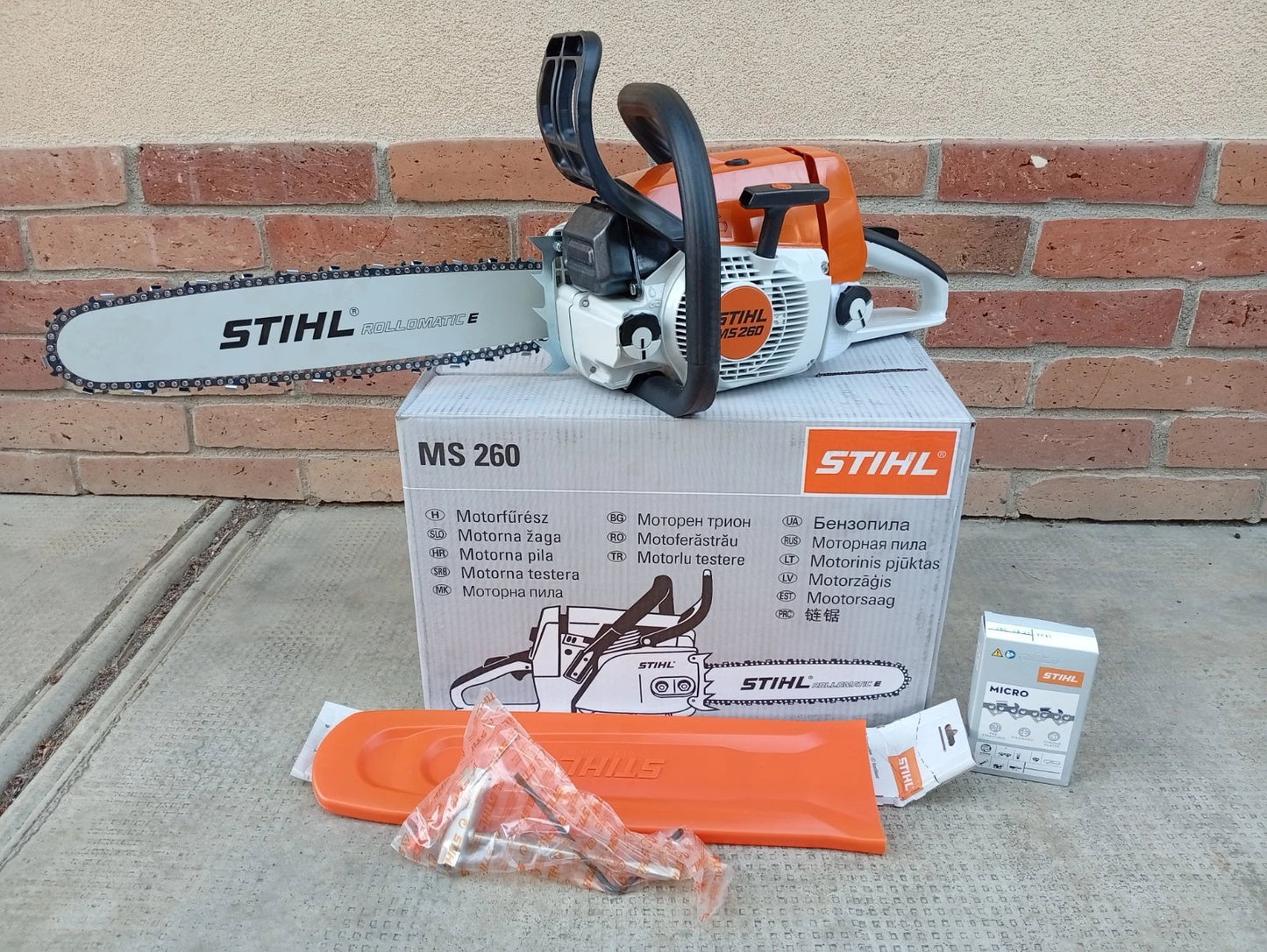 STIHL MS 260 Professzionális Benzines Láncfűrész
