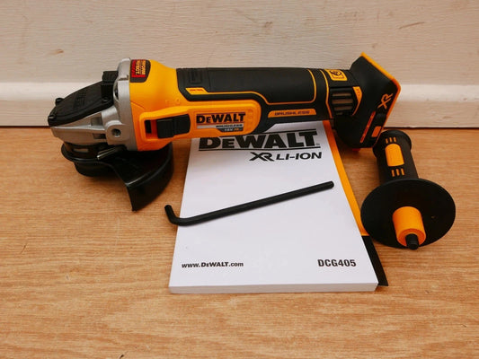 DeWalt DCG405 – 18V XR 125 mm szénkefe nélküli sarokcsiszoló