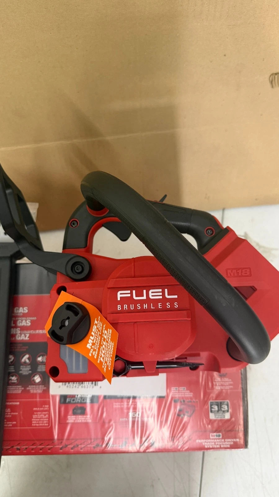 Milwaukee 2826-20T M18 FUEL™ Top Handle Akkumulátoros Láncfűrész – Alapgép