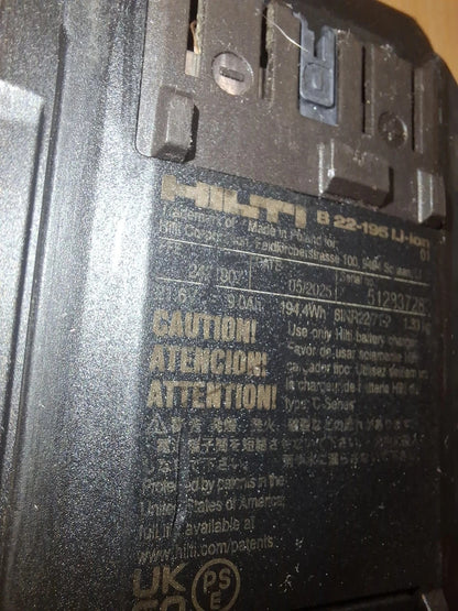 Hilti Nuron B22-195 Akkumulátor – 22 V, 9,0 Ah